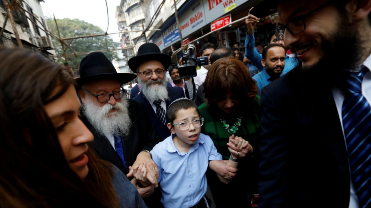 Moshe Holtzberg, survivor of the 2008 Mumbai attacks