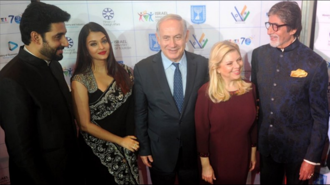 Bachchans woo Netanyahu