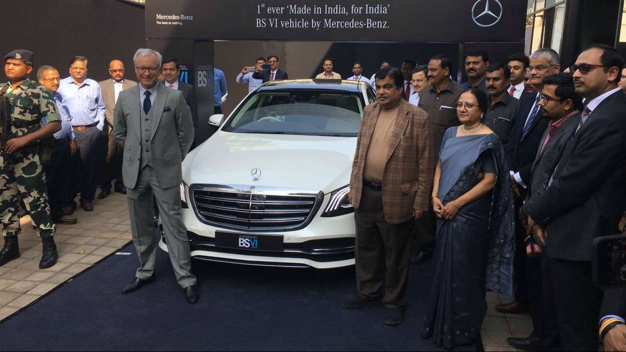 Mercedes-Benz becomes first to launch BS-VI compliant car