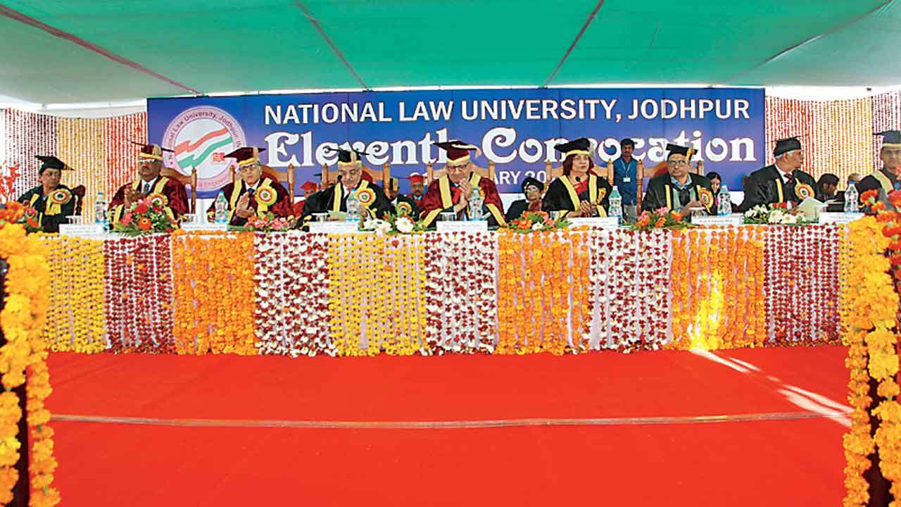 National Law University Jodhpur hosts eleventh convocation