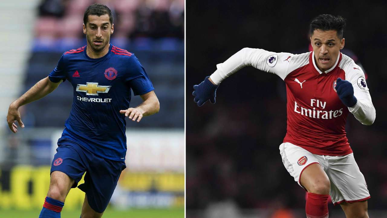 Arsenals Alexis Sanchez And Man Utds Henrikh Mkhitaryan Set For