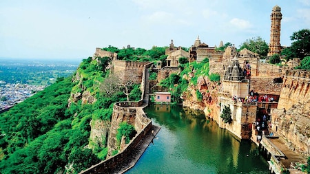 Chittorgarh Fort is also called the Water Fort