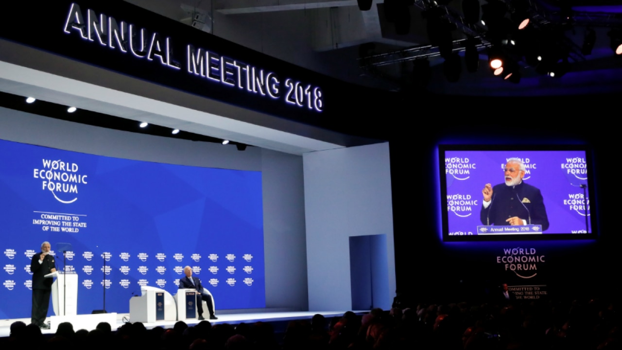 PM Modi at the 48th Annual meeting of WEF