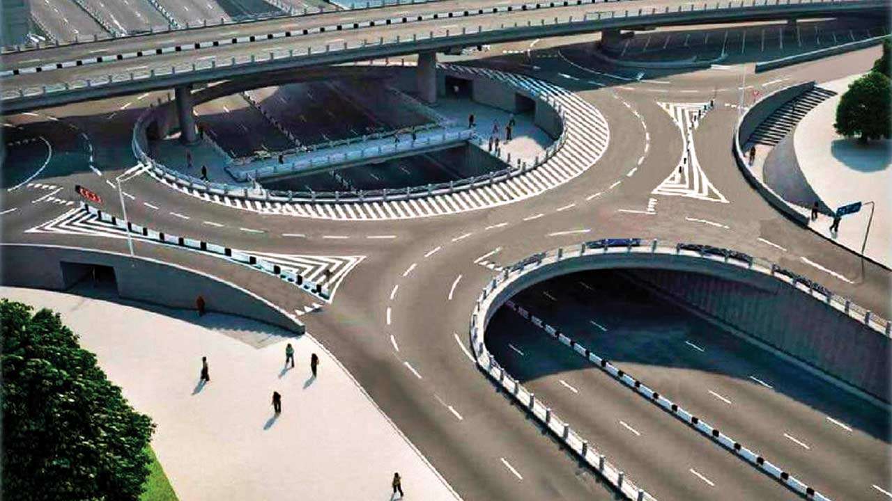 Threelayer flyovers to ease traffic