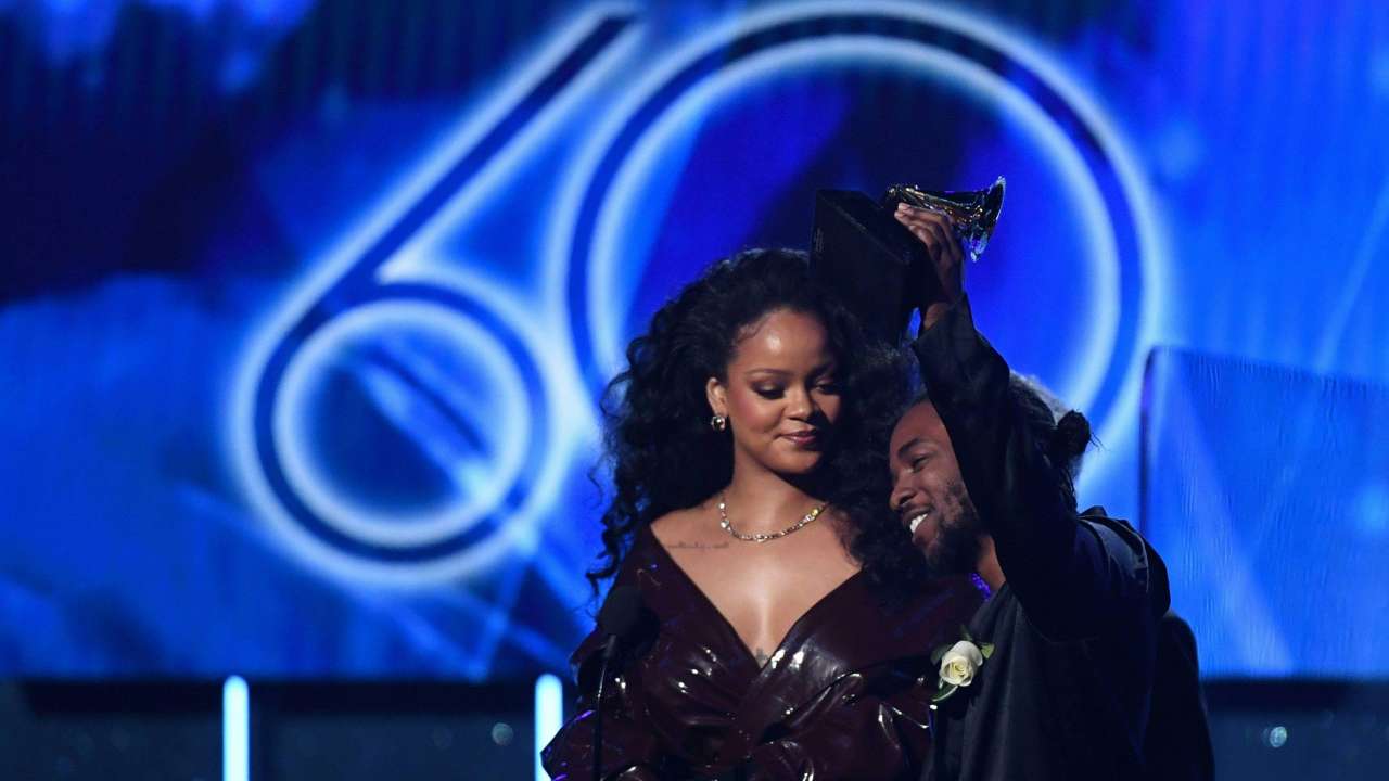 Rihanna and Kendrick Lamar