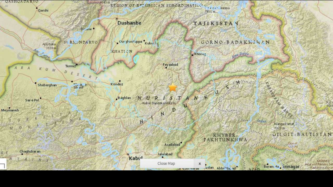 Massive 6.2 earthquake jolts Afghanistan, tremors felt in Delhi-NCR; 1 ...