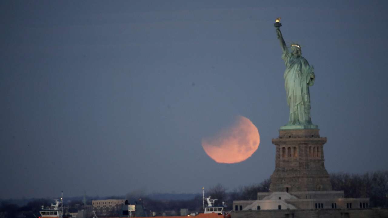 In Pics: Blood moon as seen from across the world