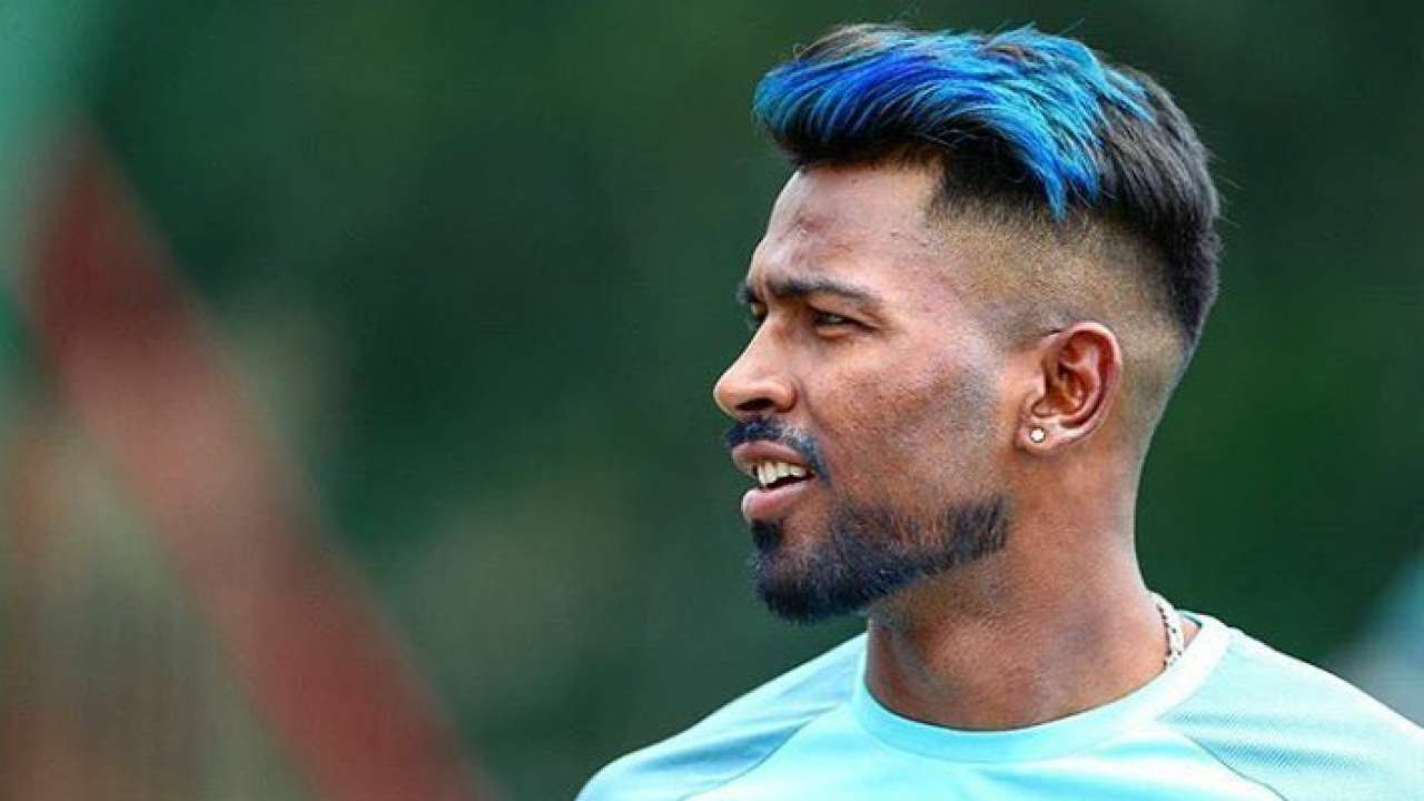 peacock bowling to de kock': hardik pandya colours his hair
