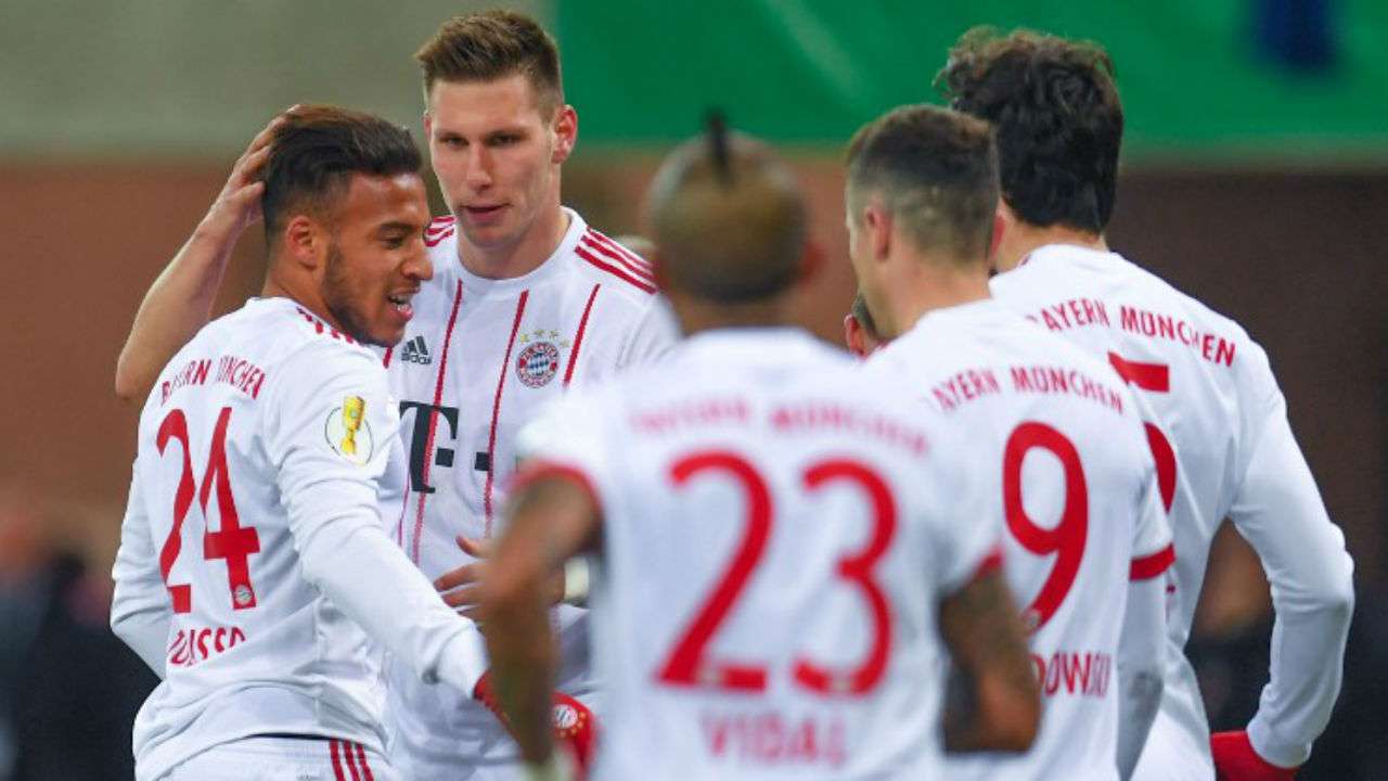 Bayern Munich hit Paderborn for six goals to reach German Cup semifinal