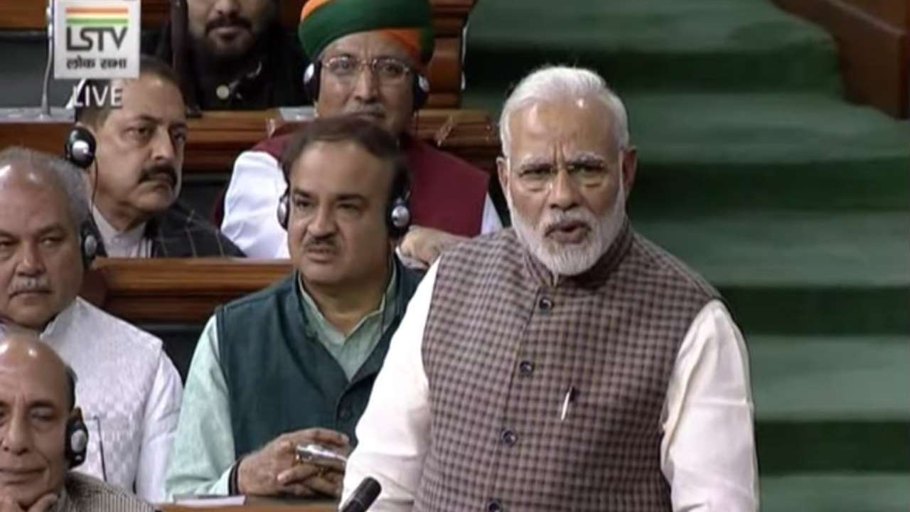 In Lok Sabha, PM Modi Blasts Opposition, Says, ‘more Mud You Throw At ...