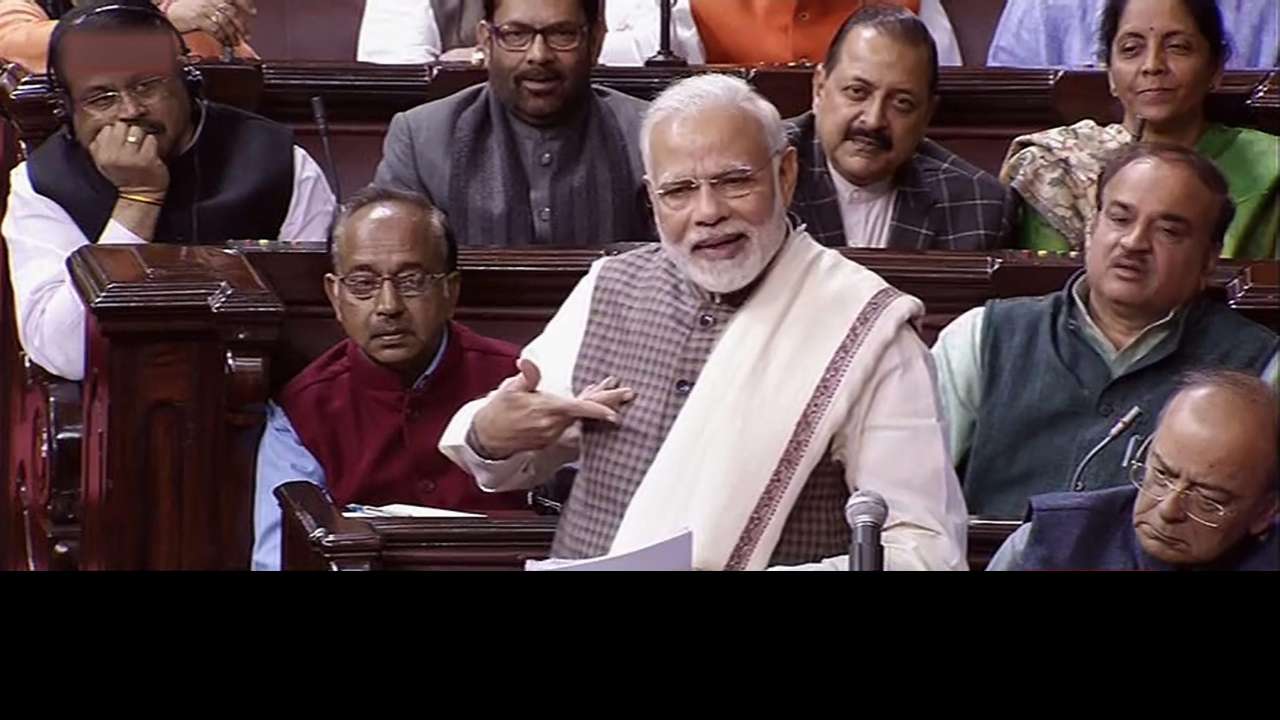 Indecent behaviour that hit dignity of parliament: bjp slams renuka chowdhary for laughing during pm's speech