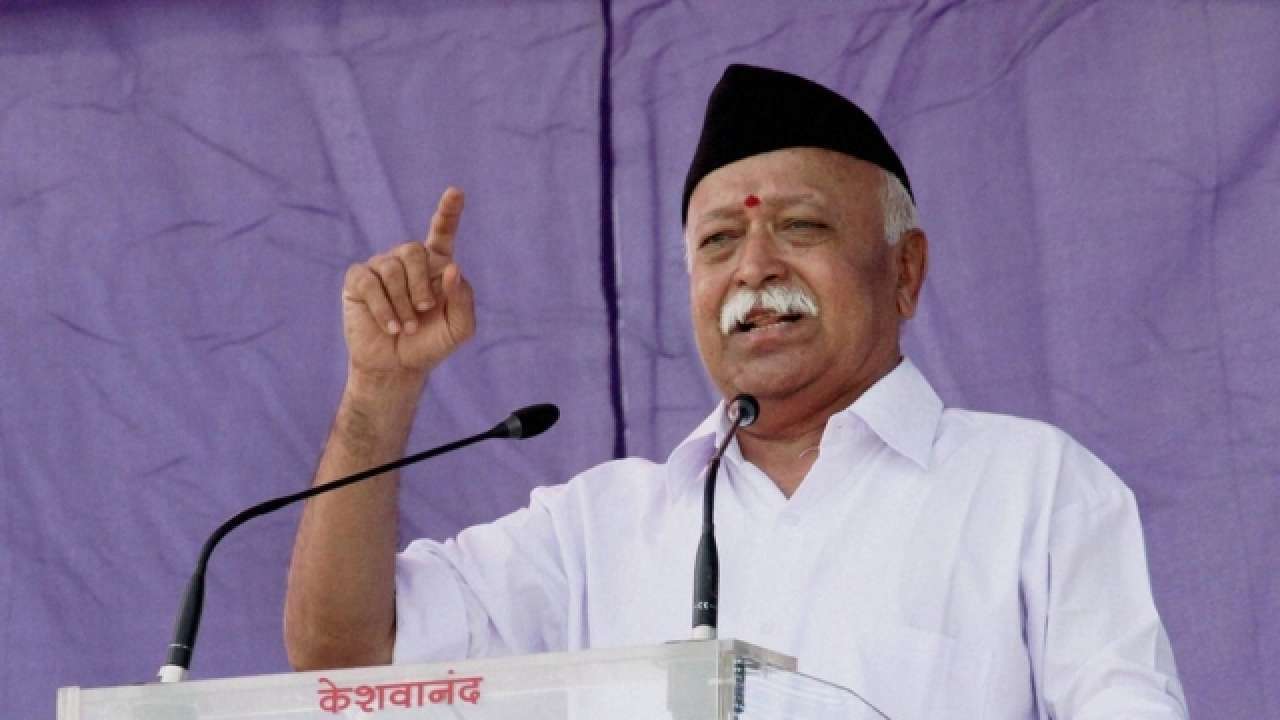 Not a comparison, it's about our 'tatparta,' says RSS after Mohan ...