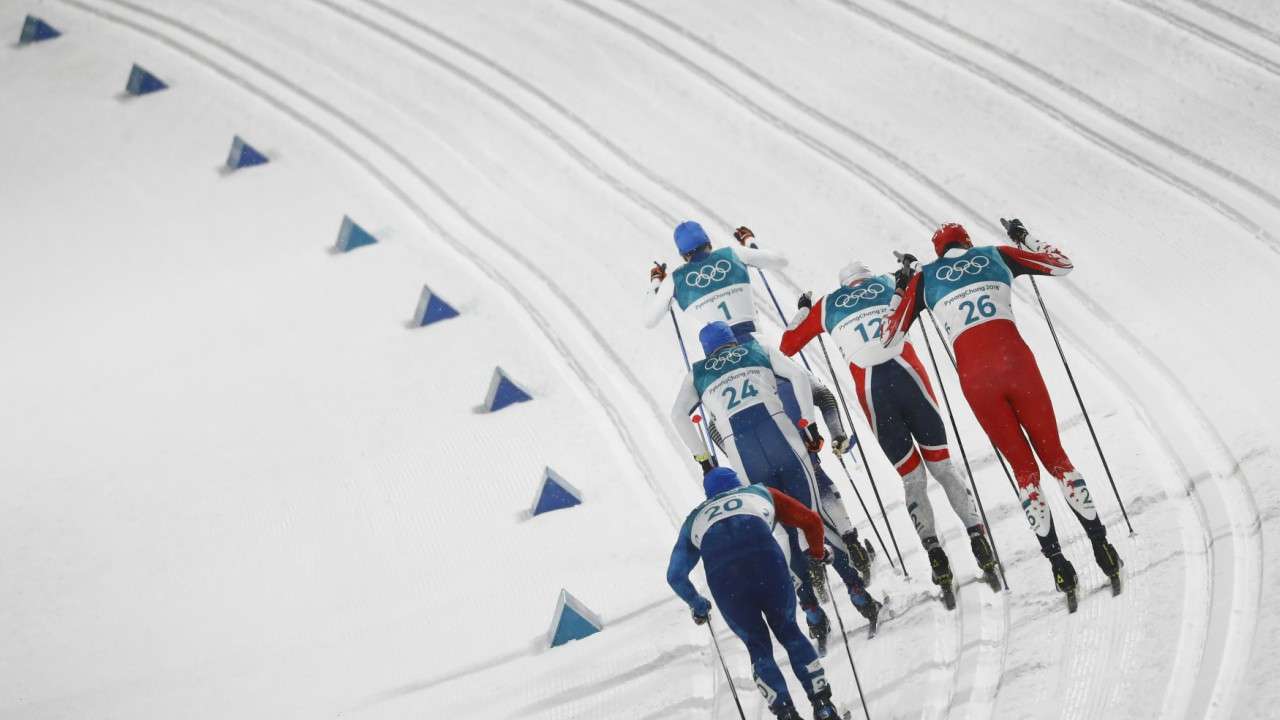 In Pics Athletes put best foot forward on Day 4 of Winter Olympics 2018