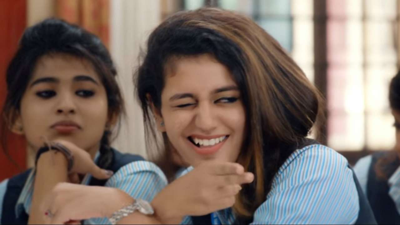 Crazy Over Priya Prakash Varrier S Wink Wait Till You See Her Do This In Oru Adaar Love Teaser