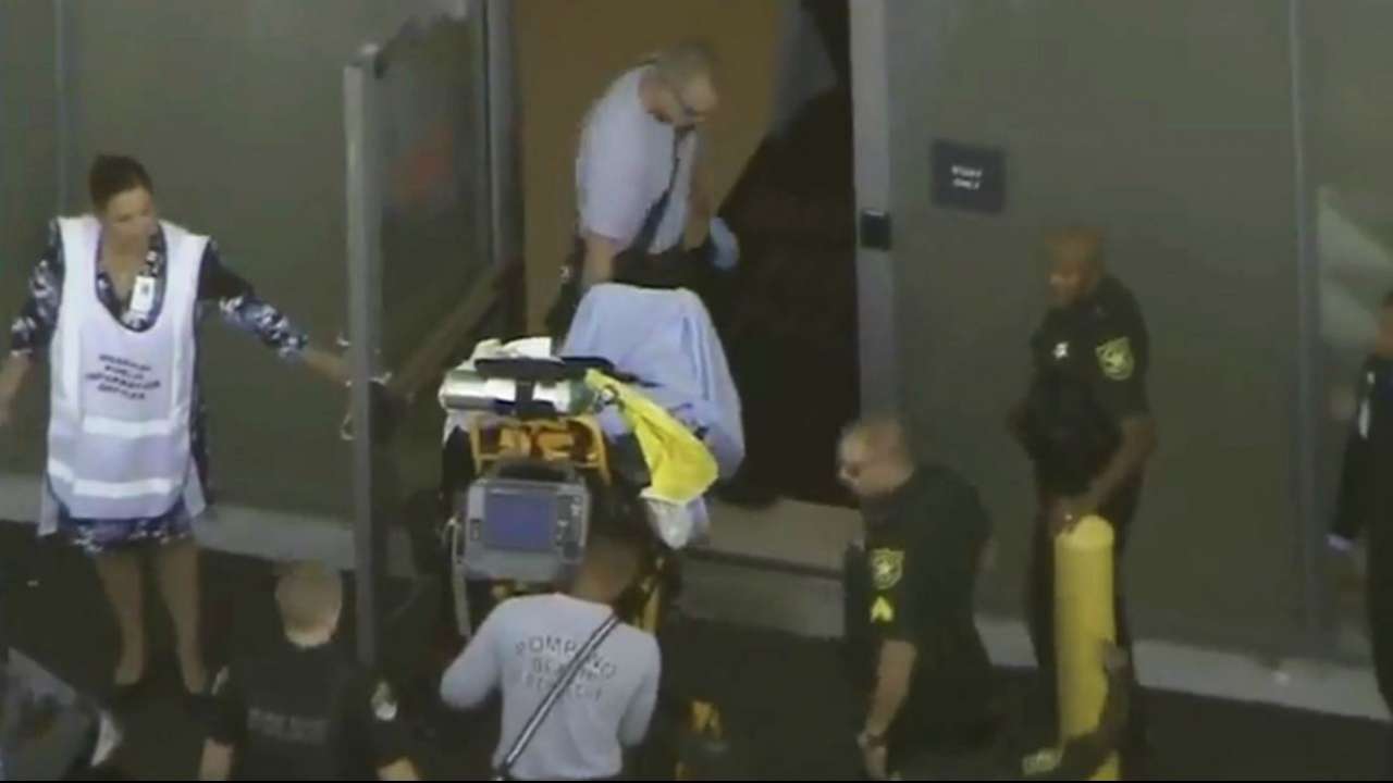 Man placed in handcuffs