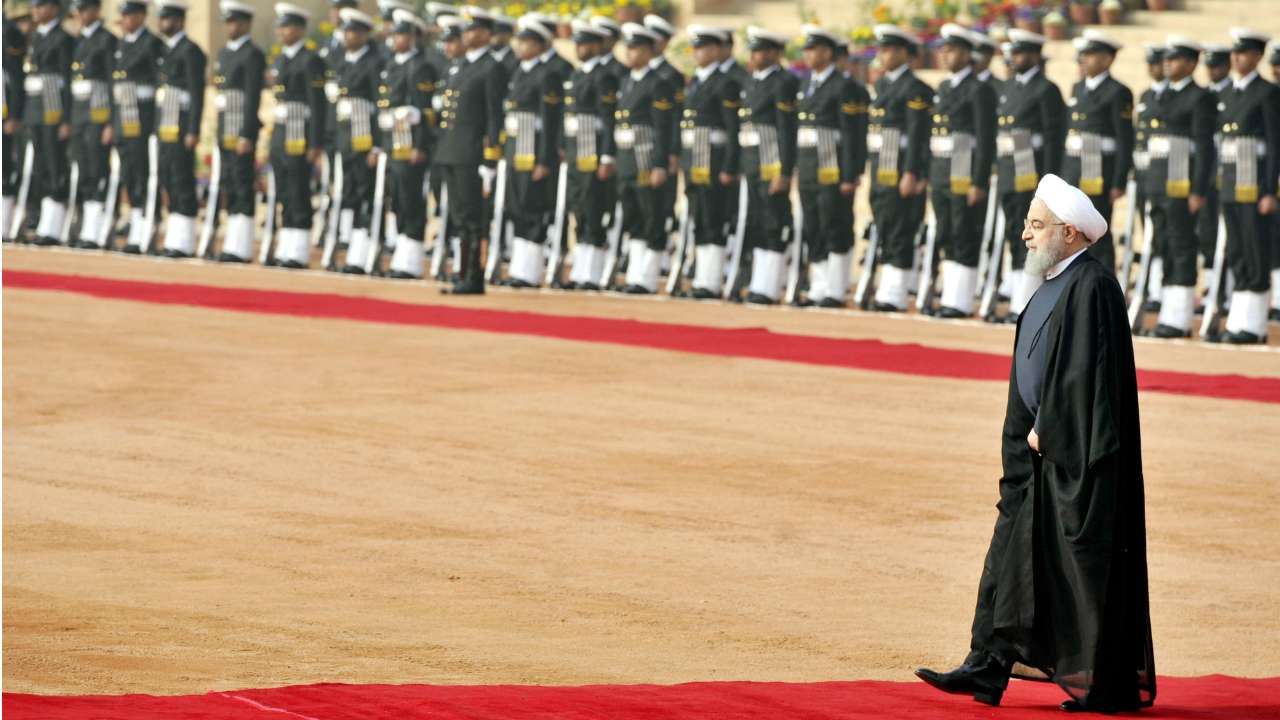 Rouhani-Rashtrapati-Bhavan