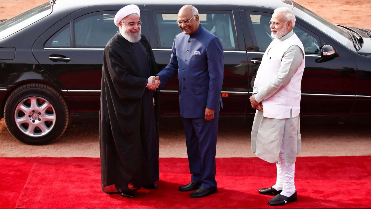 Rouhani-Rashtrapati-Bhavan