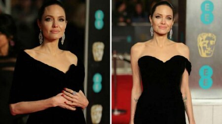 BAFTAs 2018 : Angelina Jolie