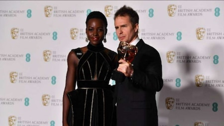 BAFTAs 2018: Lupita Nyong'o, Sam Rockwell