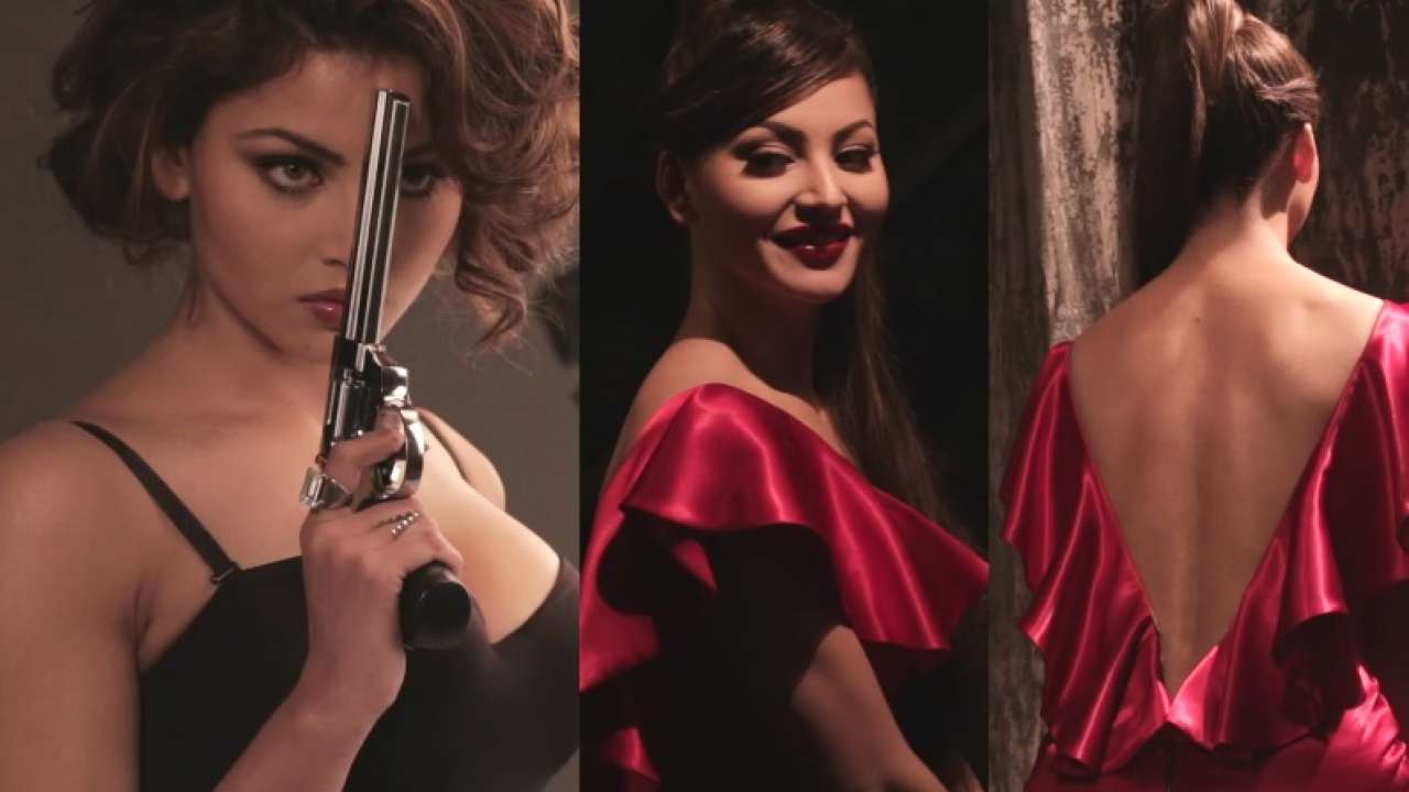 Urvashi Heroine Chudai Video - Watch: Urvashi Rautela sets the screens on fire in this behind-the-scenes  video of 'Hate Story 4' cover shoot