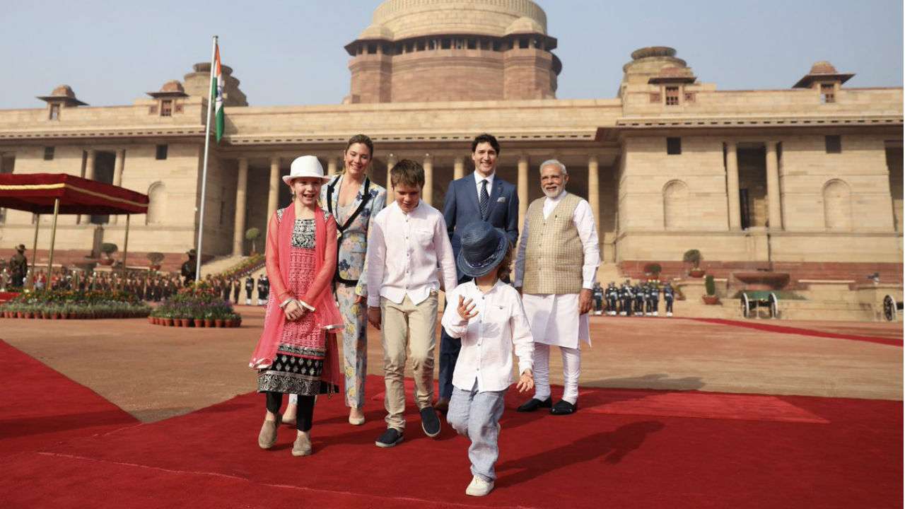 Canadian PM Justin Trudeau in India