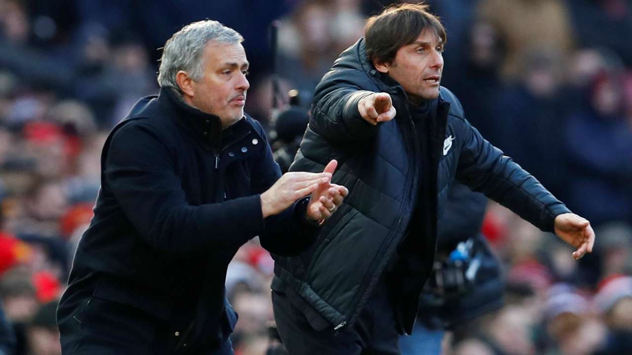 Premier League: Mourinho gushes, Conte fumes after Man Utd get the
