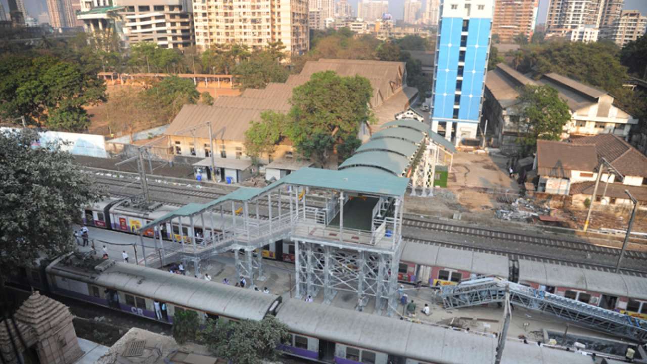 Aerial view of FOB