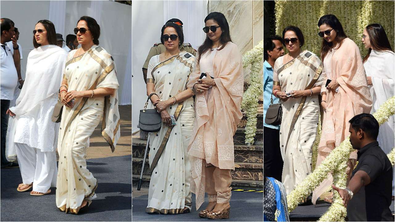 Hema Malini, Esha Deol and Madhu