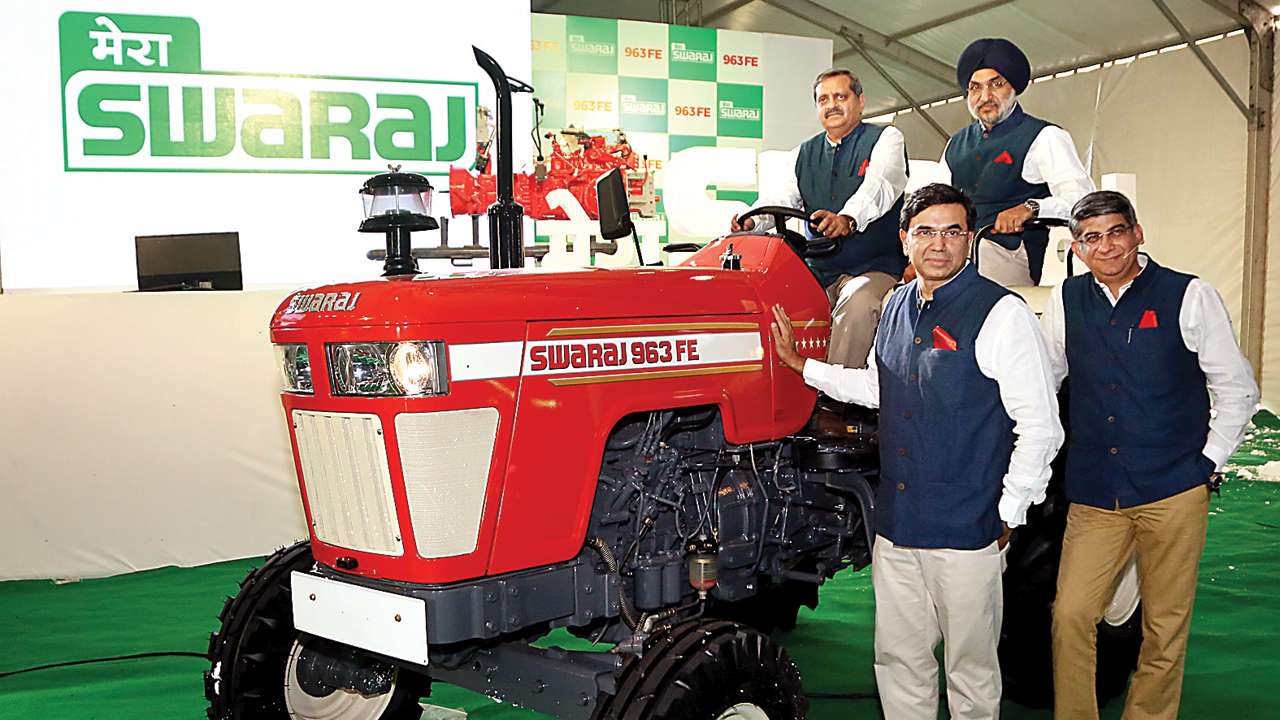 Eye on contract farming, Swaraj plans new tractors