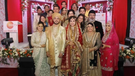 The cast of Ishq Subhan Allah
