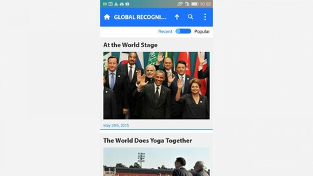 Narendra Modi app: Global Recognition