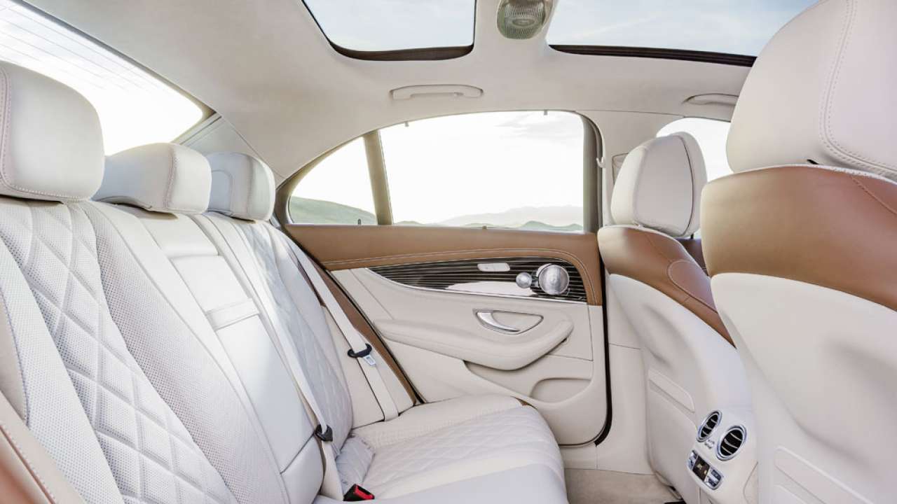 Mercedes-Benz 2016 E-Class: Back seat splendour