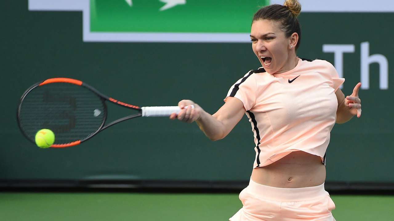 Indian Wells: Top seed Simona Halep survives; 16-year-old Amanda