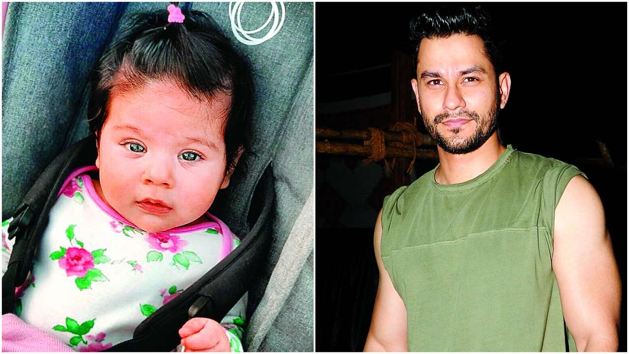 Kunal Kemmu explains how his tiny tot got coloured eyes