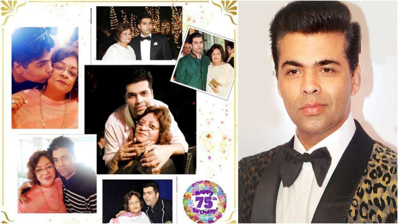 Check pic: karan johar's adorable gesture for his mom hiroo johar on her birthday will melt your heart