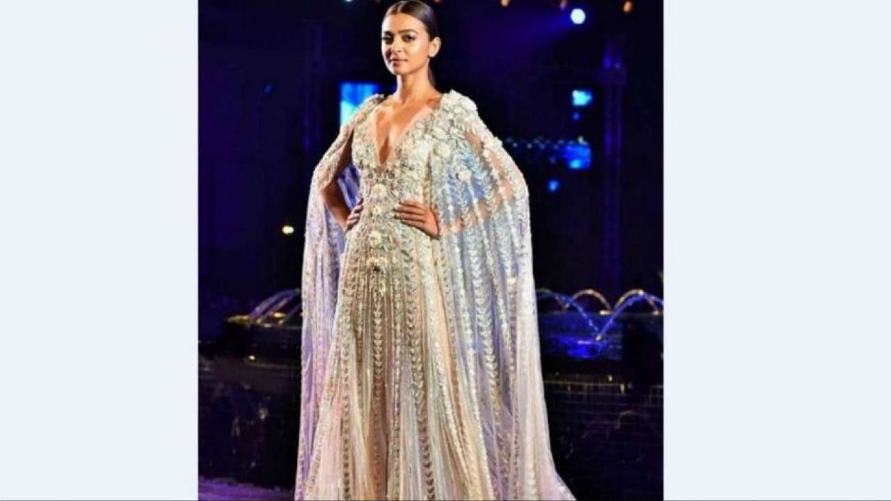 manish malhotra white gown