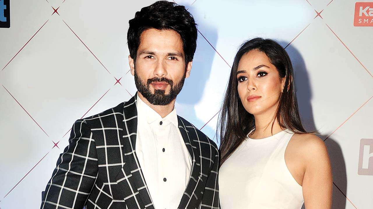 Image result for Shahid Kapoor and Mira Kapoor