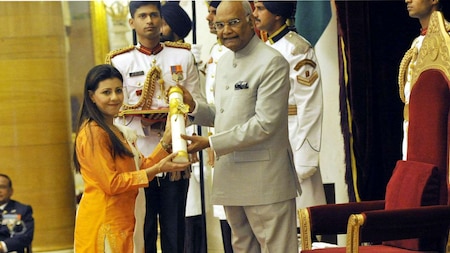 Padma Shri award to Nouf Almarwaai