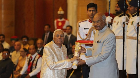 Padma Vibhushan award to Ustad Ghulam Mustafa Khan