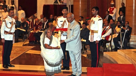 Padma Shri award to Subasini Mistry