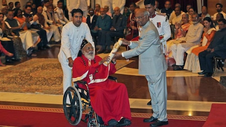 Padma Bhushan award to Dr. Philipose Mar Chrysostom
