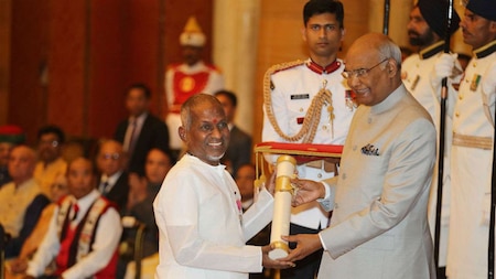 Padma Vibhushan award to Ilaiyaraaja