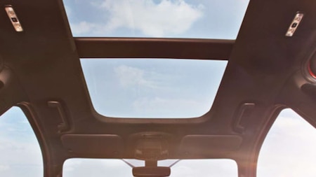 Ford Endeavour sky roof view
