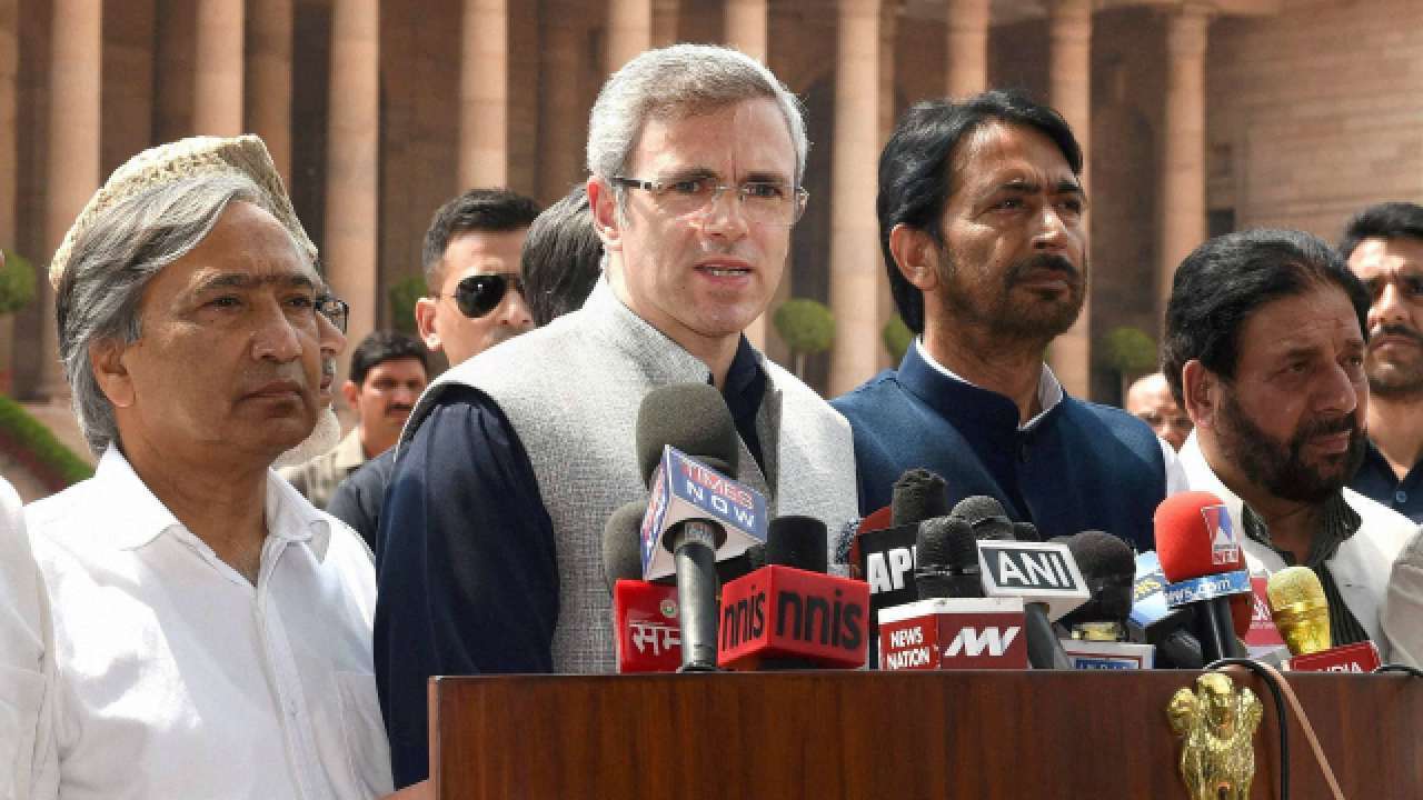 Jammu And Kashmir Omar Abdullah Slams Pdp Bjp Coalition Government For