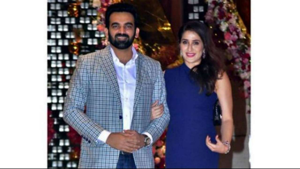 Newlyweds Sagarika Ghatke-Zaheer Khan