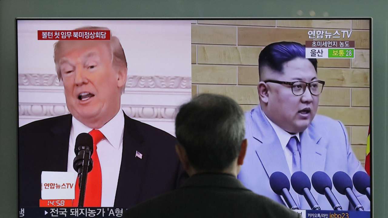 Kim and Trump