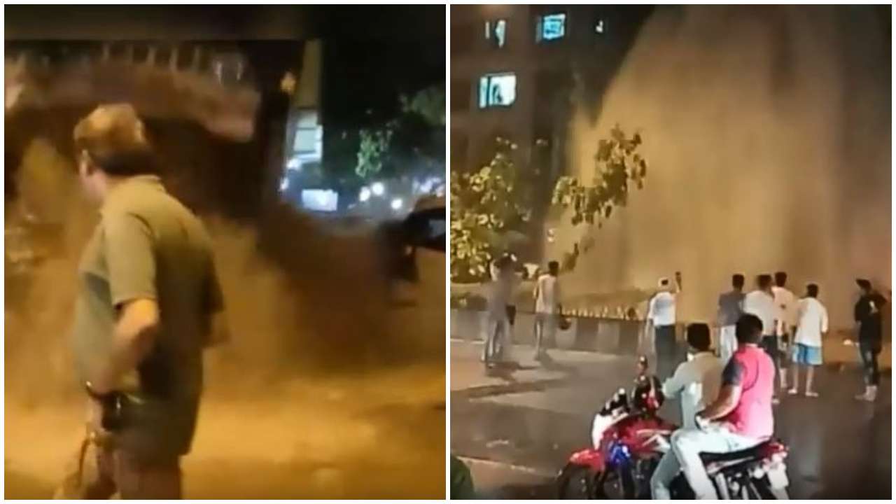 Watch: Massive water pipe blast in Mumbai tosses up SUV in the sky!