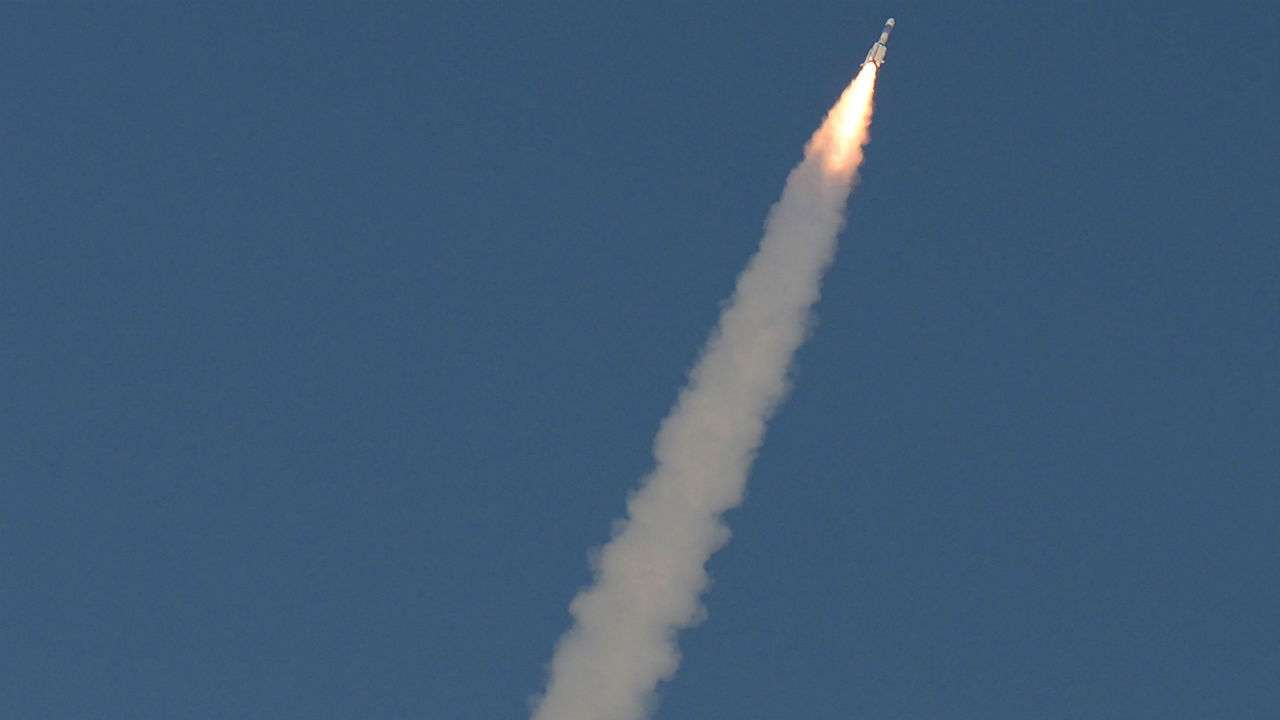 In Pics: ISRO successfully launches new satellite GSAT-6A from Sriharikota