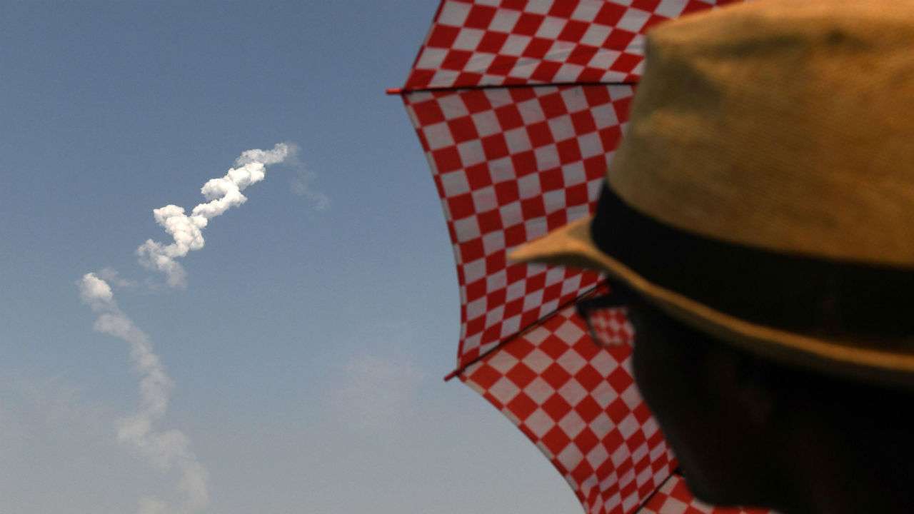 In Pics: ISRO successfully launches new satellite GSAT-6A from Sriharikota