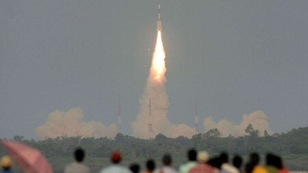In Pics: ISRO successfully launches new satellite GSAT-6A from Sriharikota